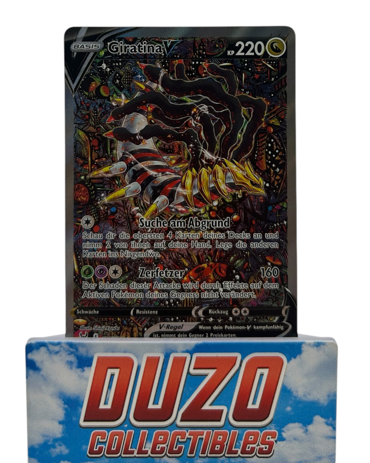 Giratina V FullArt 2022 Pokemon Verlorener Ursprung No. 186/196