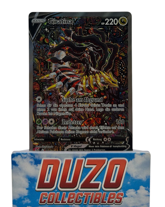 Giratina V FullArt 2022 Pokemon Verlorener Ursprung No. 186/196