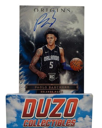 Paolo Banchero Rookie OnCard Auto 2022-23 Panini Origins N0.RA-PBC