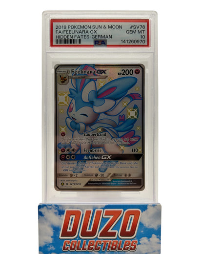 Feelinara GX FullArt 2019 Pokemon Hidden Fates No.SV76/SV94 PSA 10