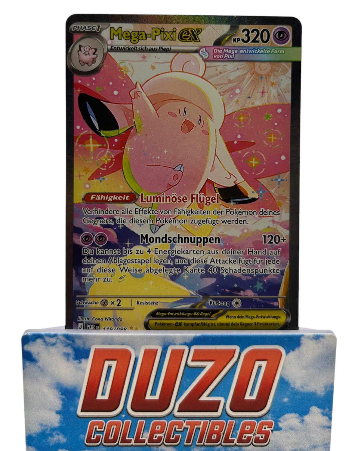 Mega Pixi EX SIR 2026 Pokemon Perfekte Ordnung No.119/088