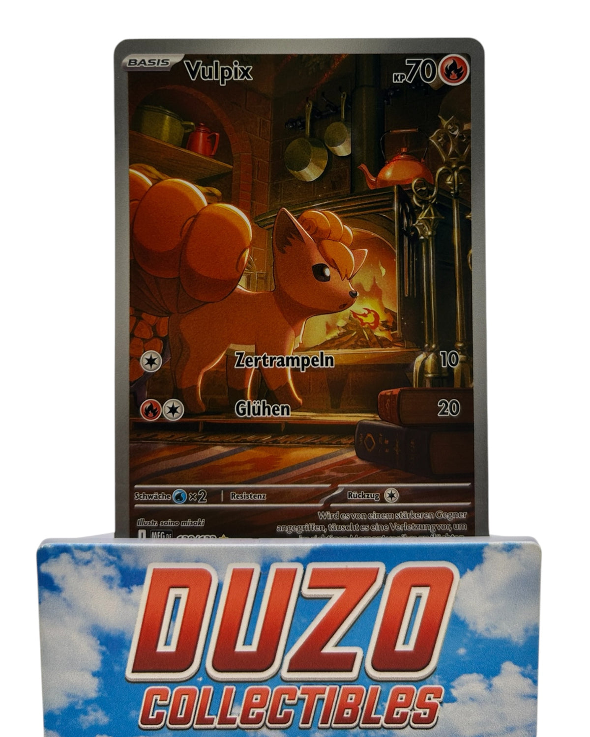 Vulpix Illustration Rare 2025 Pokemon Mega Entwicklungen No.138/132