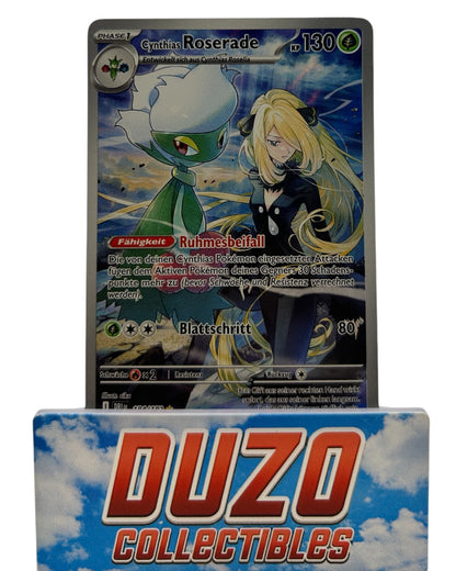 Cynthias Roserade Illustraion Rare 2025 Pokemon Ewige Rivalen No.184/182