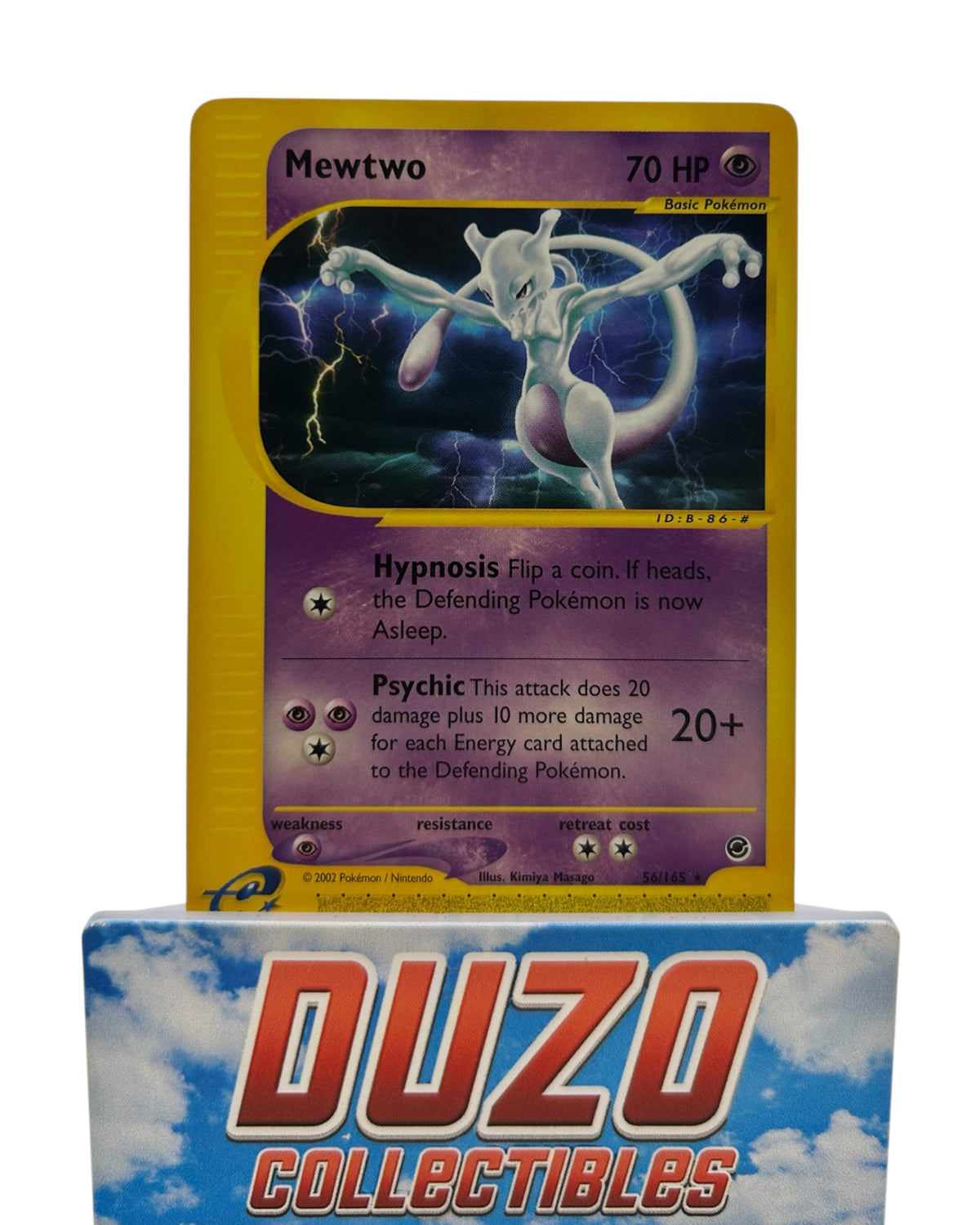 Mewtwo Base Rare 2002 Pokemon Expedition No.56/165