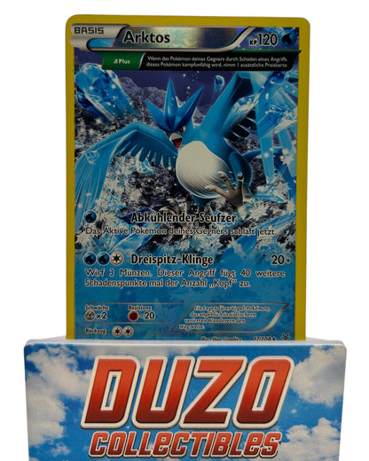 Arktos Reverse-Holo Fullart 2015 Pokemon Drachenleuchte No.17/108