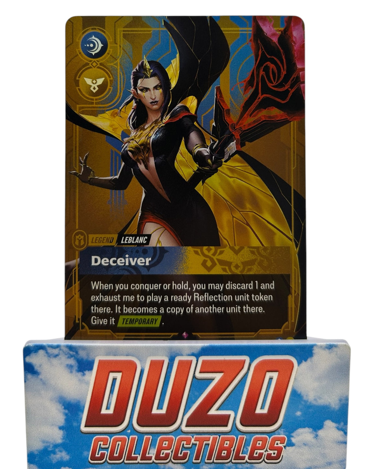 Legend LeBlanc Deceiver Rare 2026 League Of Legends Unleashed No.199/219