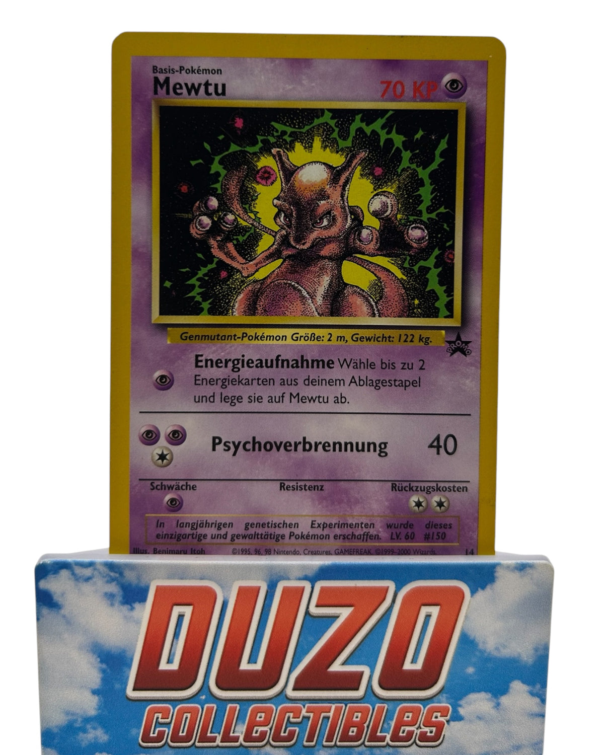 Mewtu Black Star Promo 2000 Wizards of the Coast No.14