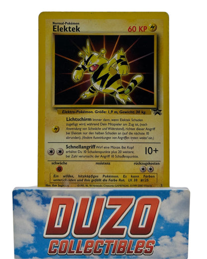 Elektek Black Star Promo 1999 Wizards of the Coast No.2