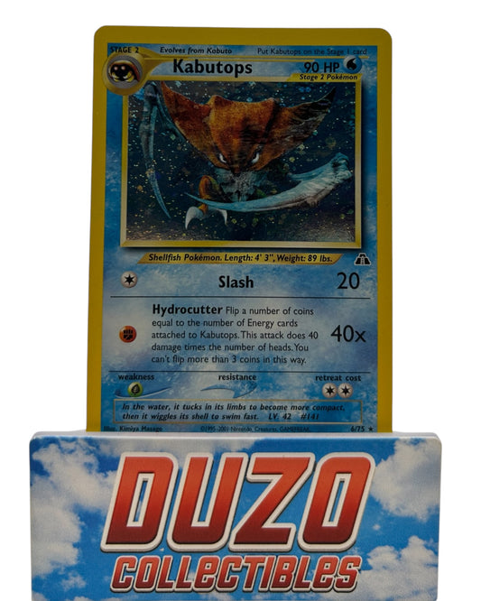 Kabutops Holo 2001 Wizards of the Coast Neo Discovery No.6/75
