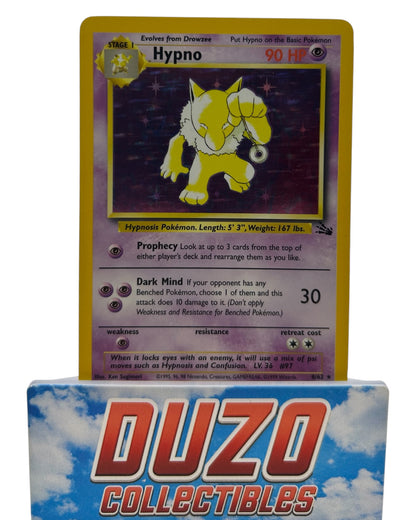 Hypno Holo 1999 Wizards of the Coast Fossil No.8/62