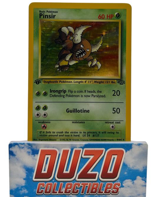 Pinsir 1st Edition Holo 1999 Wizards of the Coast Jungle No.9/64
