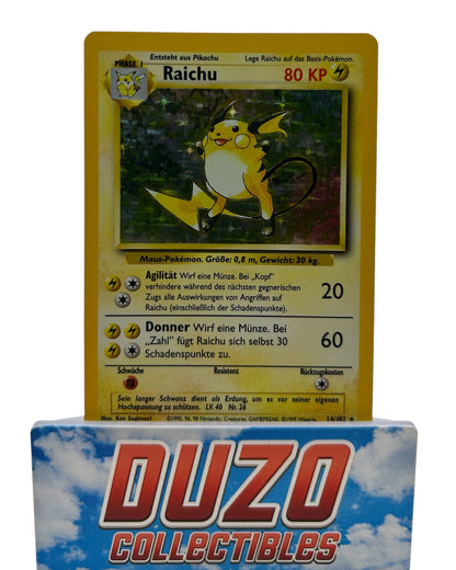 Raichu Holo 1999 Wizards of the Coast Base Set No.14/102