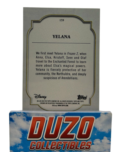 Yelena Base Frozen 2024 Topps Chrome Disney No.159