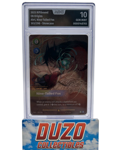 Legend Ahri Nine-Tailed Fox Overnumbered 2025 League of Legends Origins No.303/298 AOG 10