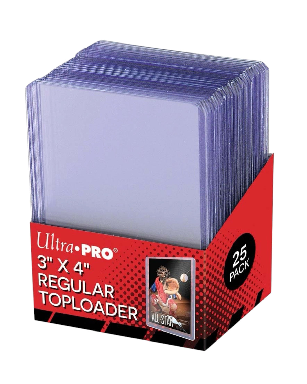 Ultra Pro 3" X 4" Regular - Super Thick - Booklet Toploader