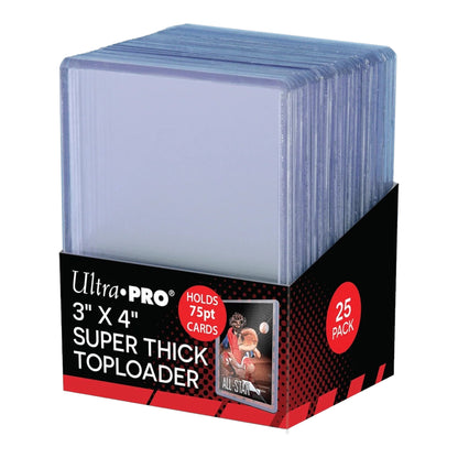 Ultra Pro 3" X 4" Regular - Super Thick - Booklet Toploader