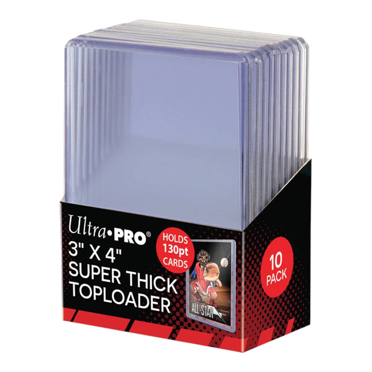 Ultra Pro 3" X 4" Regular - Super Thick - Booklet Toploader