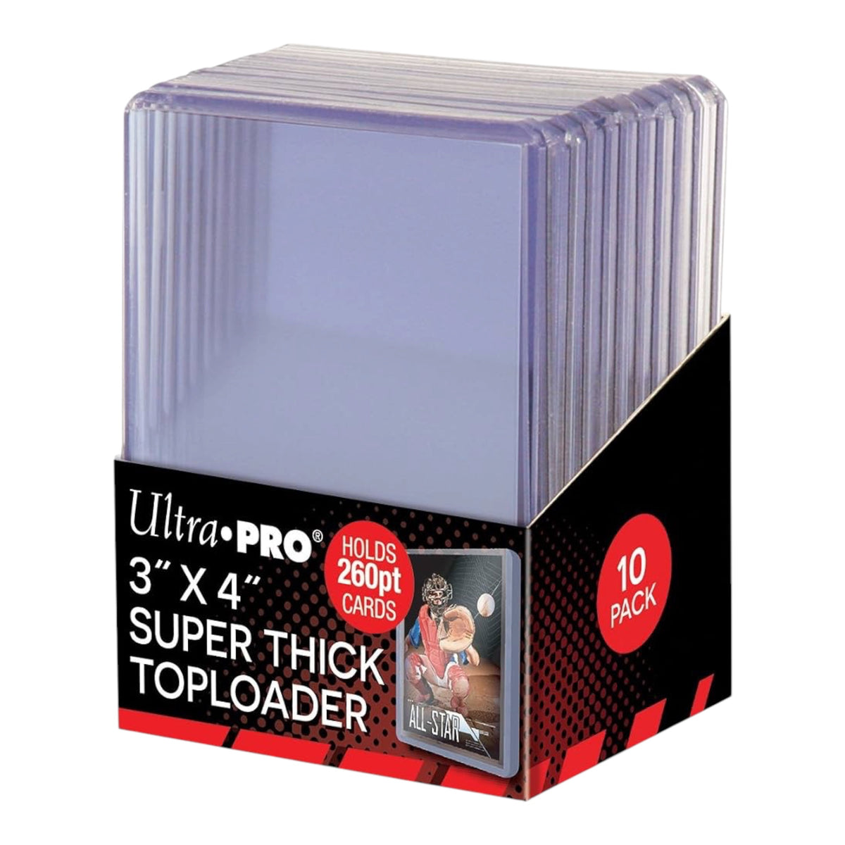 Ultra Pro 3" X 4" Regular - Super Thick - Booklet Toploader