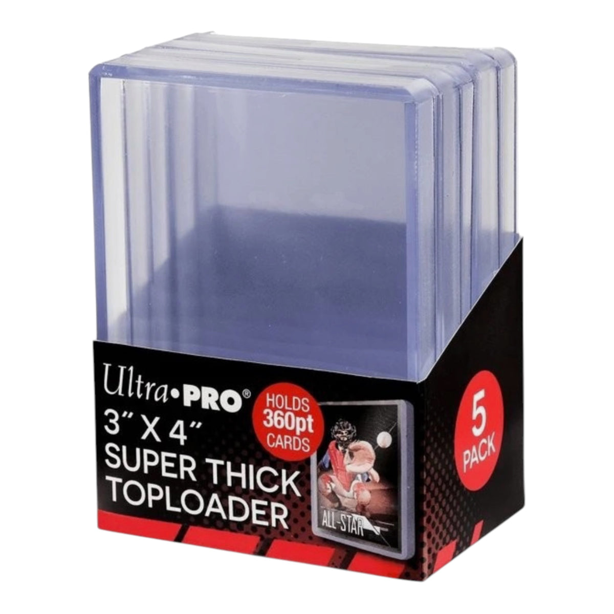 Ultra Pro 3" X 4" Regular - Super Thick - Booklet Toploader