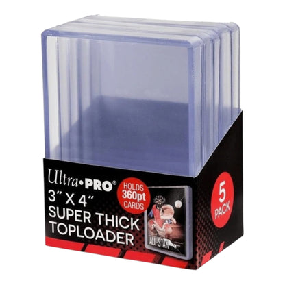 Ultra Pro 3" X 4" Regular - Super Thick - Booklet Toploader