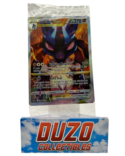 Lucario VSTAR Sealed Promo SWSH291 Nintendo Crown Zenith 2023