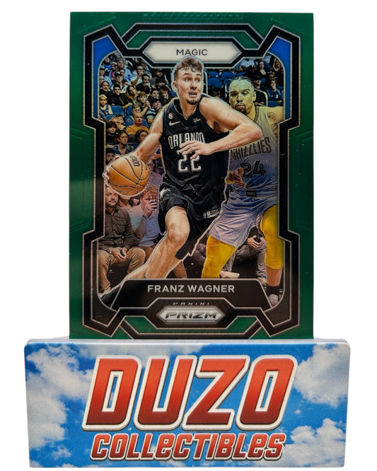 Franz Wagner Green Prizm 2023-24 Panini Prizm No.1
