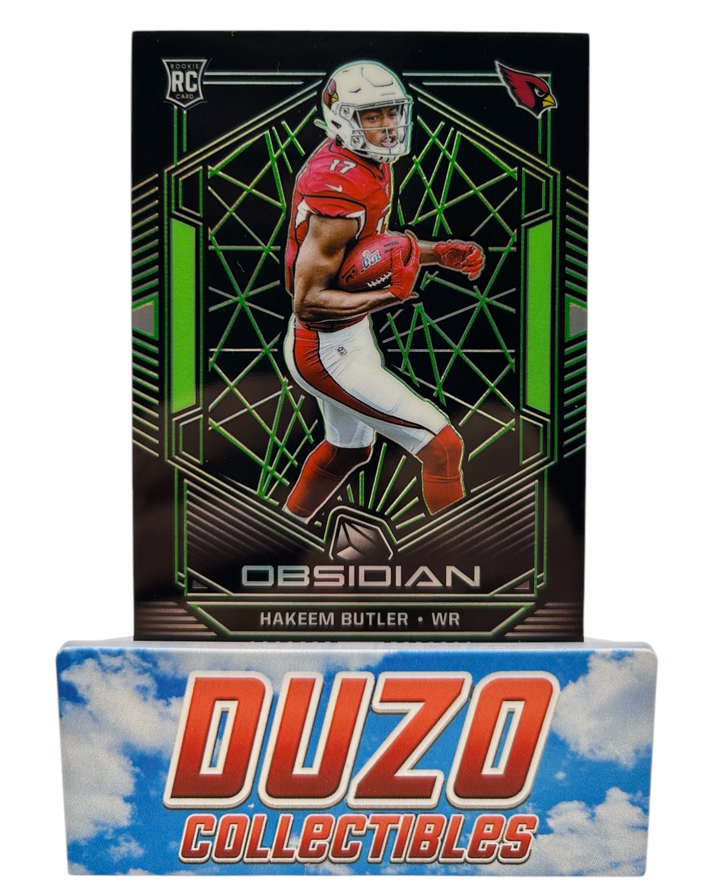 Hakeem Butler Rookie Green /25 2019 Panini Obsidian No.132