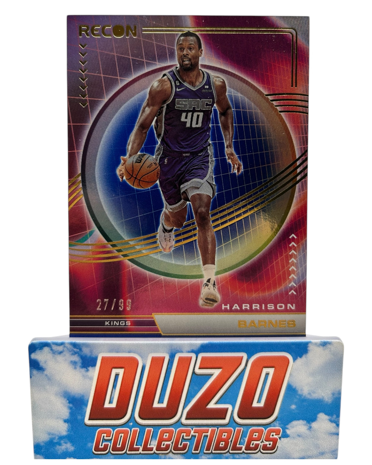 Harrison Barnes Purple /99 2022-23 Panini Recon No.55