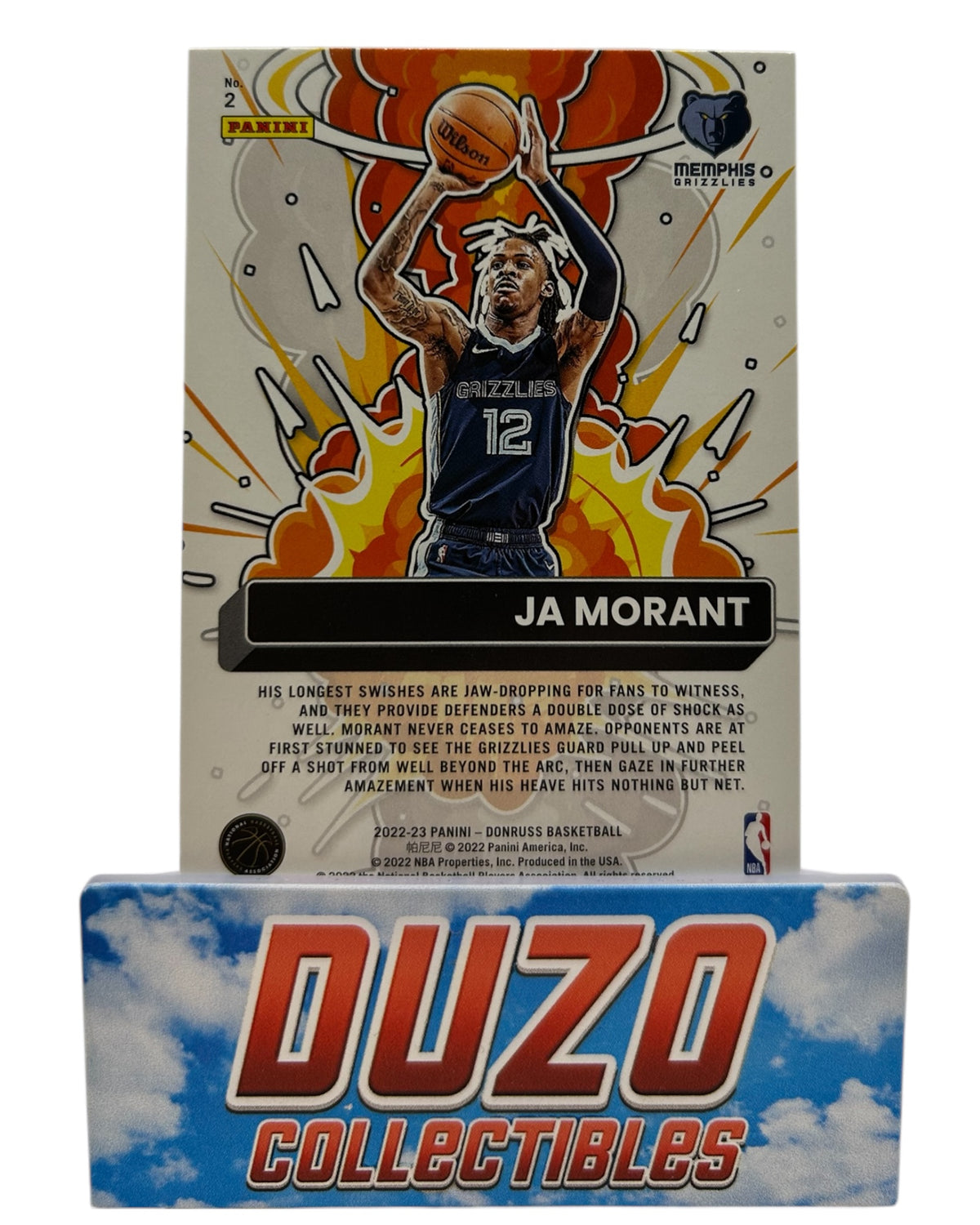 Ja Morant Bomb Squad 2022-23 Panini Donruss No.2