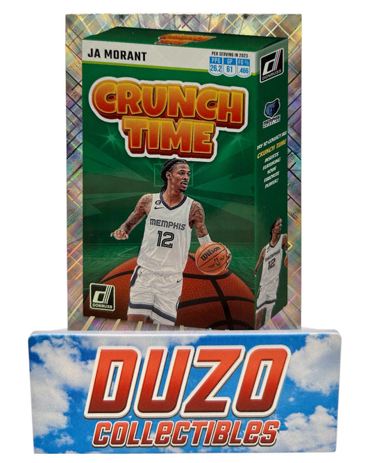 Ja Morant Crunch Time Silver 2023-24 Panini Donruss No.7