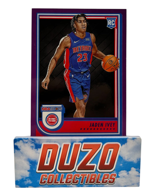 Jaden Ivey Purple Rookie 2022-23 Panini Hoops No.235