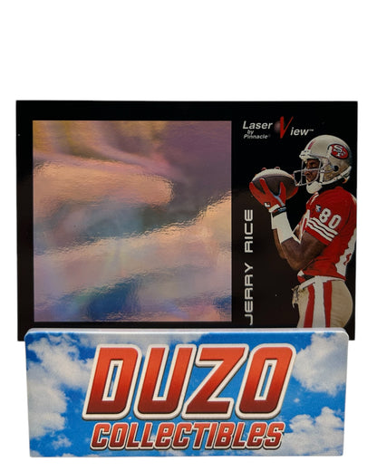 Jerry Rice Laser View 1996 Pinnacle Brands No.16