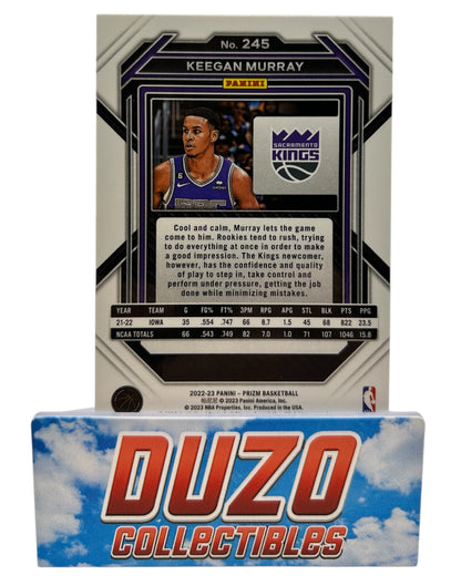 Keegan Murray Rookie 2022-23 Panini Prizm No.245
