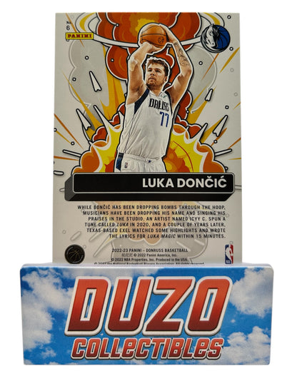 Luka Doncic Bomb Squad 2022-23 Panini Donruss No.6