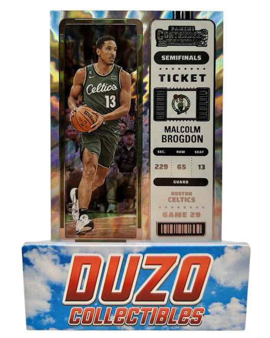 Malcolm Brogdon Semifinals Ticket /99 2022-23 Panini Contenders No.100
