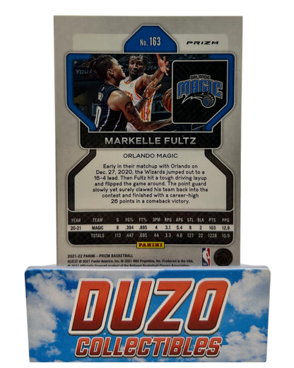 Markelle Fultz Red Wave 2021-22 Panini Prizm No.163