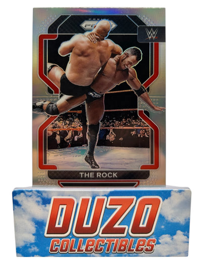The Rock Silver 2022 Prizm WWE No.191