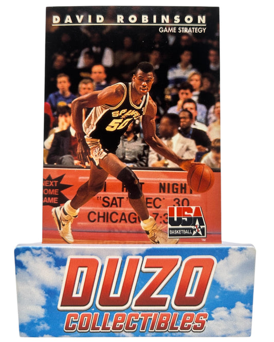 David Robinson Game Strategy USA Basketball 1992 Skybox International No.75