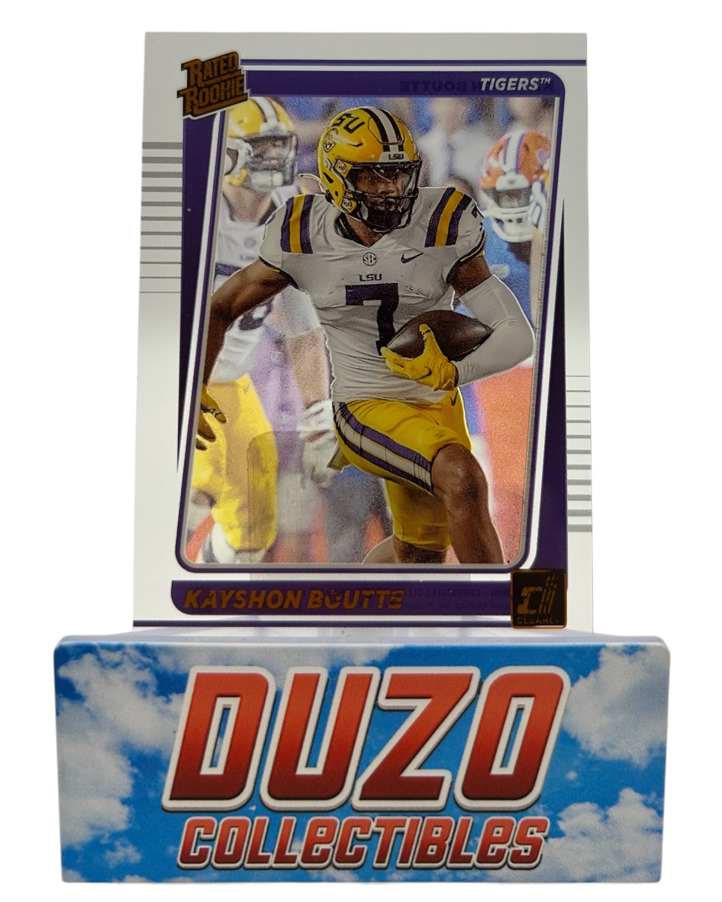 Kayshon Boutte Bronze Rated Rookie 2023 Panini Chronicles Clearly Donruss Draft Picks