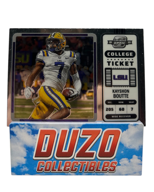 Kayshon Boutte College Ticket 2023 Panini Contenders Optic No.8