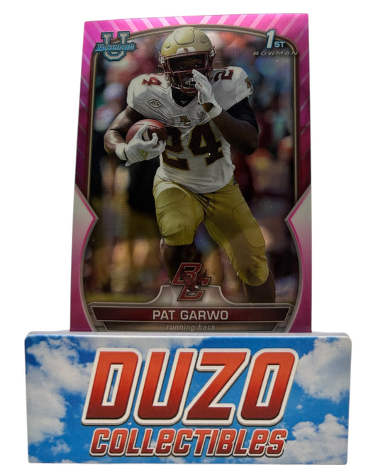 Pat Garwo Pink 1st Bowman 2022 Topps Bowman U No.40