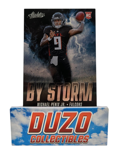 Michael Penix Jr. Rookie By Storm 2024 Panini Absolute No.BS-MPJ