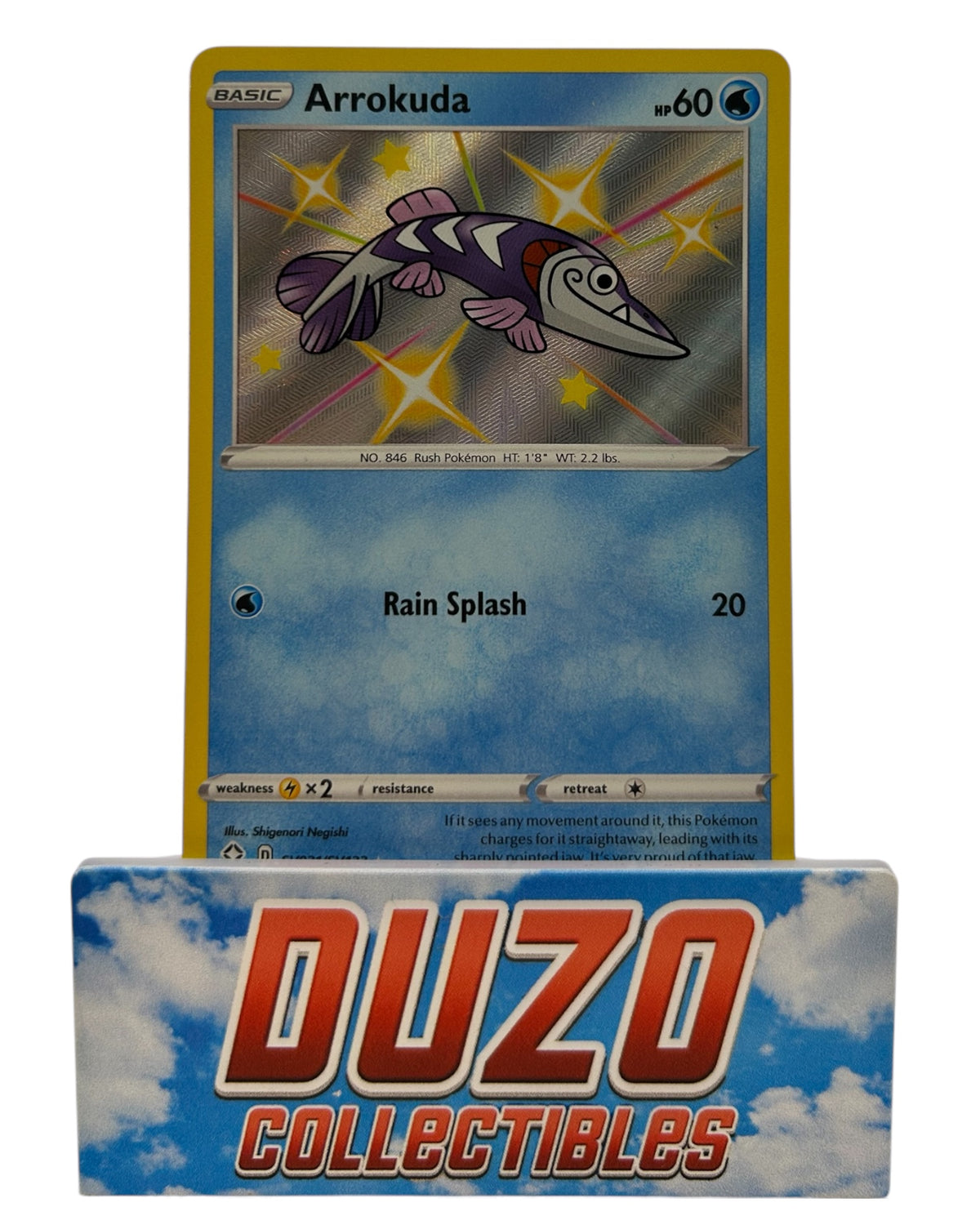 Arrokuda Shiny SV031/SV122 Pokemon Nintendo 2021 Shining Fates