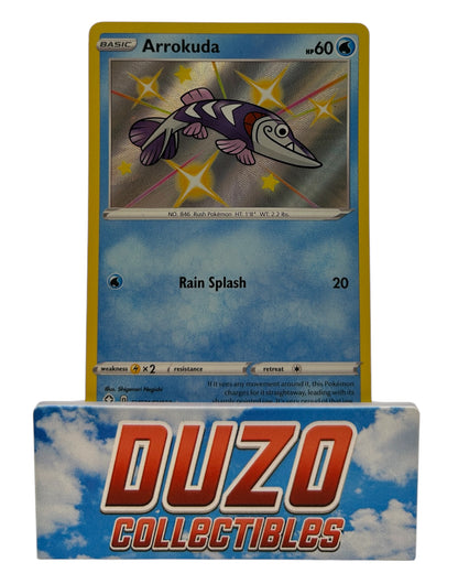 Arrokuda Shiny SV031/SV122 Pokemon Nintendo 2021 Shining Fates