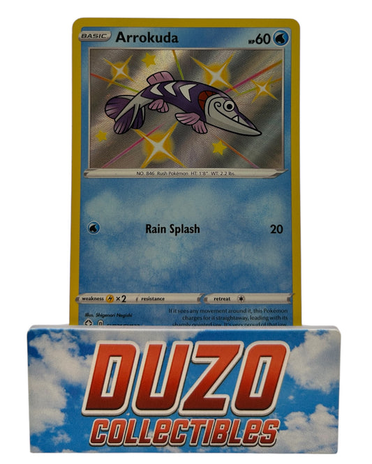 Arrokuda Shiny SV031/SV122 Pokemon Nintendo 2021 Shining Fates