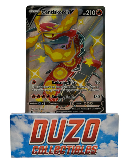 Centiskorch Shiny V Fullart SV108/SV122 Pokemon 2021 Shining Fates