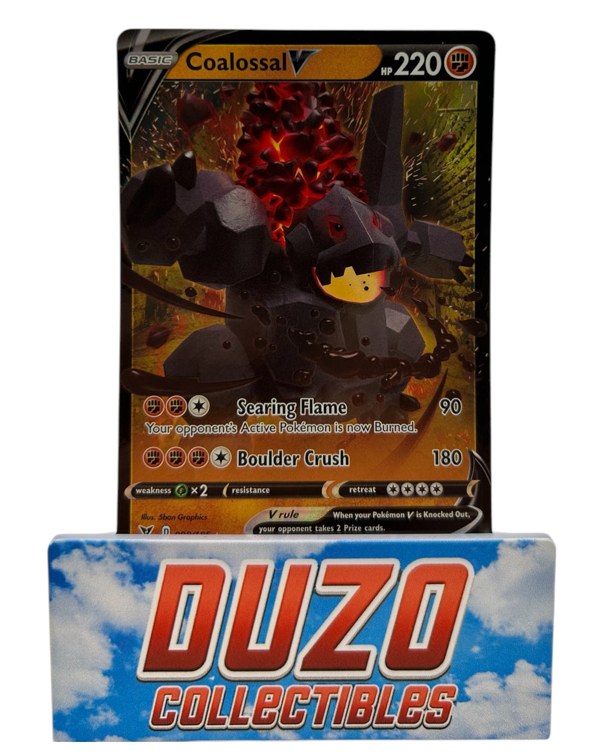 Coalossal V 098/185 2020 Pokemon Vivid Voltage