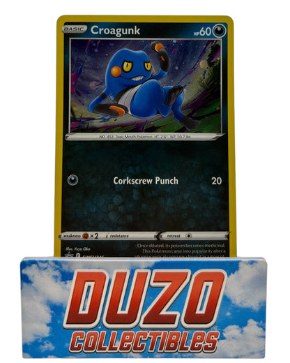 Croagunk Black Star Promo SWSH245 Pokemon 2022 Sword and Shield