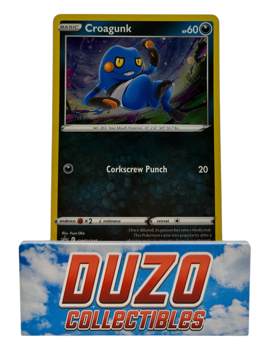 Croagunk Black Star Promo SWSH245 Pokemon 2022 Sword and Shield