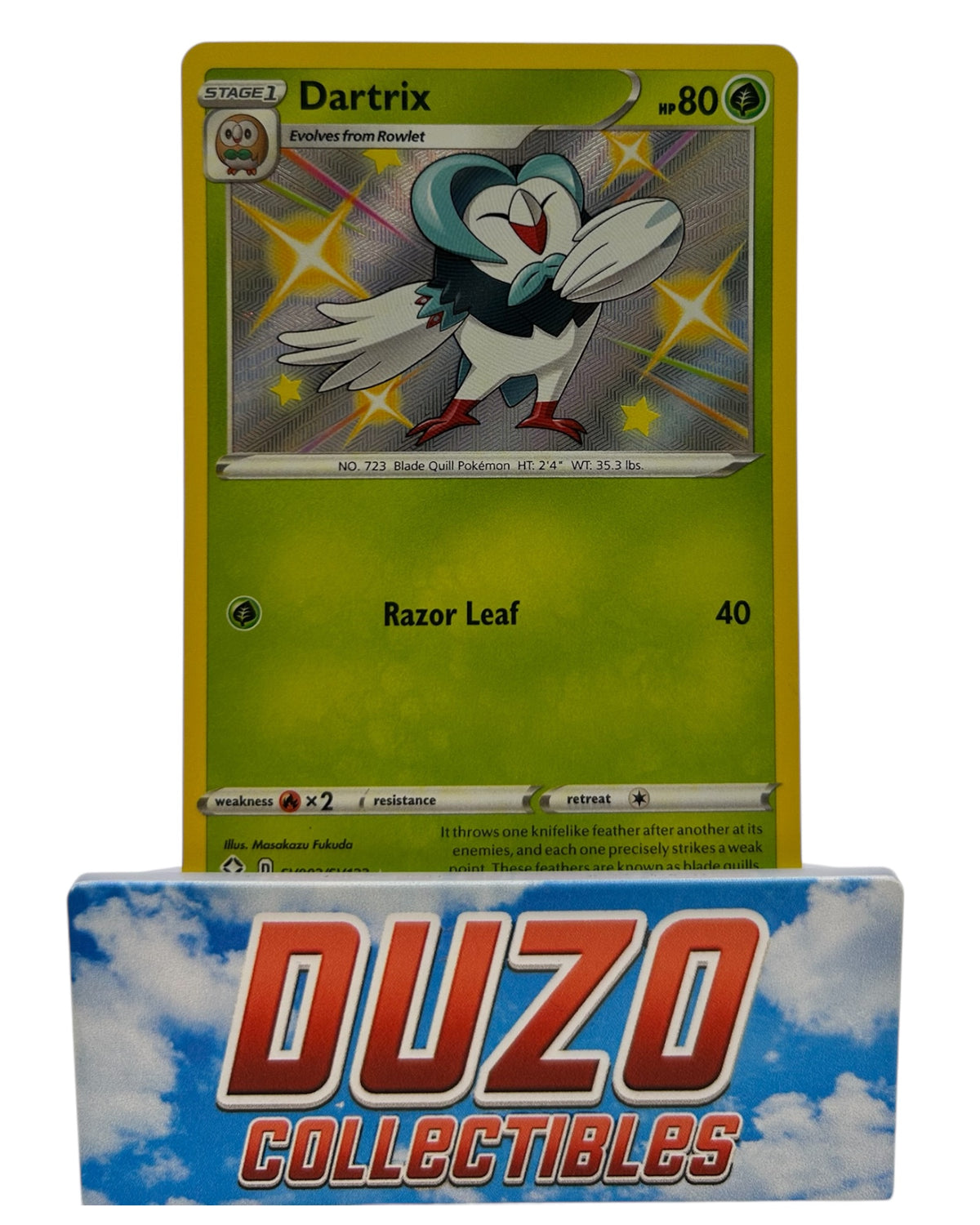 Datrix Shiny SV002/SV122 Pokemon Nintendo 2021 Shining Fates